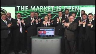 Romarco Minerals (R:TSX) open Toronto Stock Exchange, November 30, 2010.