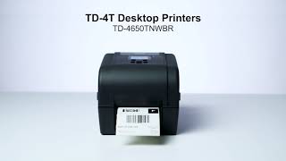 Brother TD-4650TNWBR Desktop-Etikettendrucker