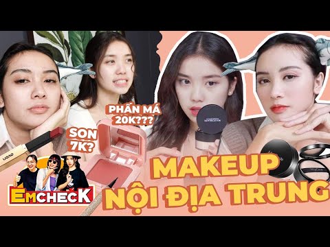 Video Lần đầu kiểm chứng đồ makeup nội địa TQ: kem nền 65k,... - youtube