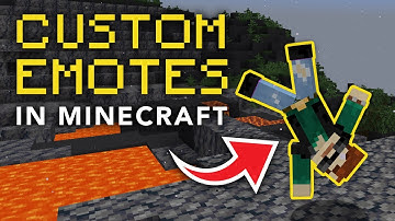 How to make CUSTOM Minecraft EMOTES (Emotecraft)