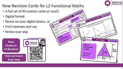 FS Level 2 Revision Cards and the NEW Essential Digital Skills Qualification #learning #student #ICT