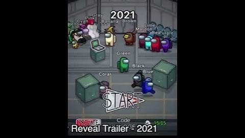 Among Us evolution 2017-2022