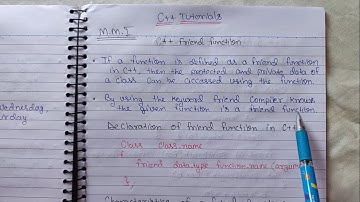 Explain Friend class and function with example - C++ Programming Tutorials in Hindi | 75