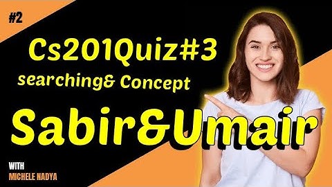 cs201 quiz no 3 2023 solution 100% correct ||Cs201 quiz 3 solution|| Cs 201 quiz no 3 #solution