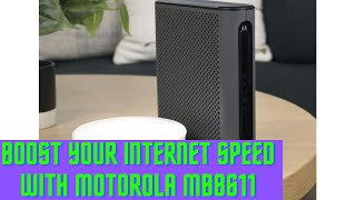 Motorola MB8611 Cable Modem Review - Unleash Blazing Fast Internet