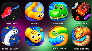 Snake Clash,Snake.io,Snake Arena,Snake Battle,Snake Lite Snake Game,Cobra.io,Worms Dash.io
