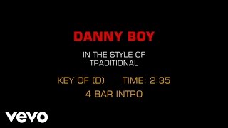 Traditional Irish Song - Danny Boy (Karaoke) chords