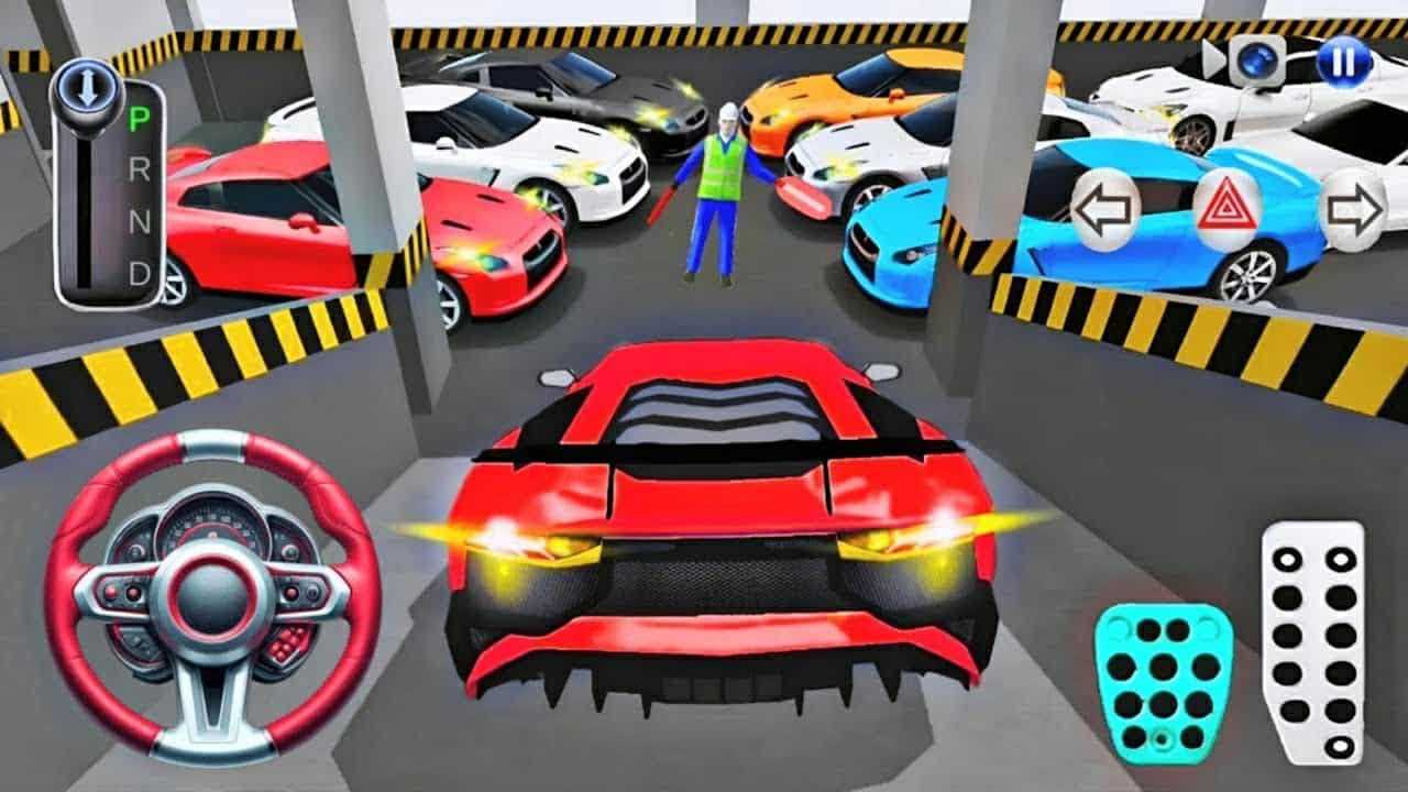 New MPV car KIA Carnival 2025 in Parking Building - 3D Driving Class Simulation - Android Gameplau