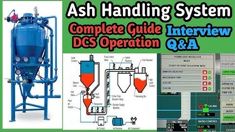 ASH HANDLING SYSTEM FULL VIDEO , DCS OPERATION OF ASH HANDLING SYSTEM @industrialvlogs8133