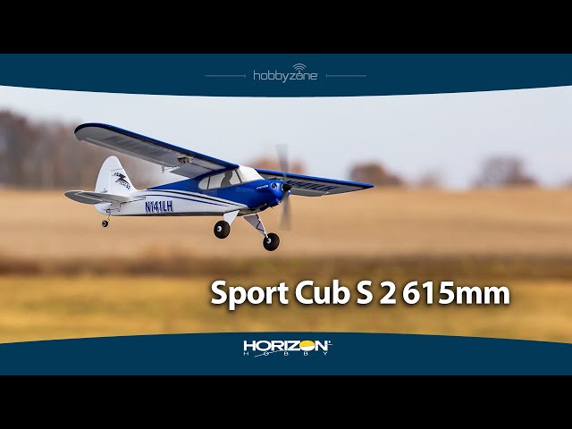 HobbyZone Sport Cub S 2 615mm Scale Trainer for Beginner / First-Time RC Pilots