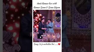 Ye Jo Mohabbat Hai L Amit Kumar  Performance shorts