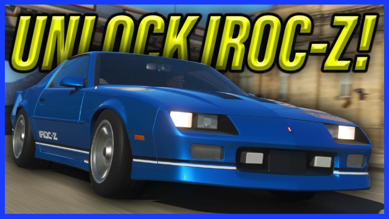 Forza Horizon 4 How To Unlock 1990 Chevrolet Camaro Iroc Z Gameplay Youtube