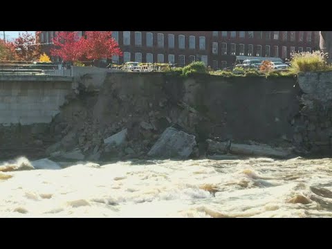 Strong winds & heavy rain cause significant erosion along Biddeford's RiverWalk