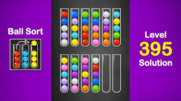 Ball Sort Puzzle Solution Level 395