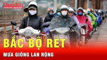 Không khí lạnh tăng cường, Bắc Bộ và Trung Bộ trời rét, mưa dông trên diện rộng | Tin tức 24h