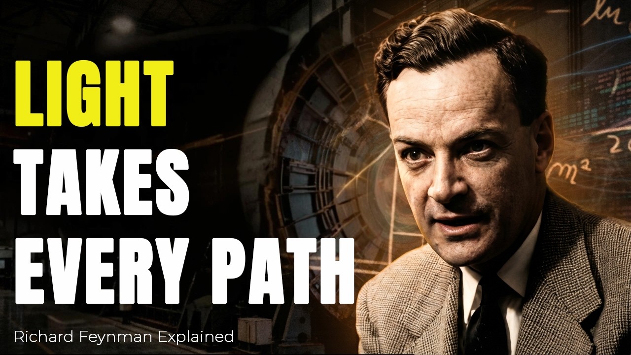 What Is Light REALLY Doing? Feynman's Answer Will Break Your Brain