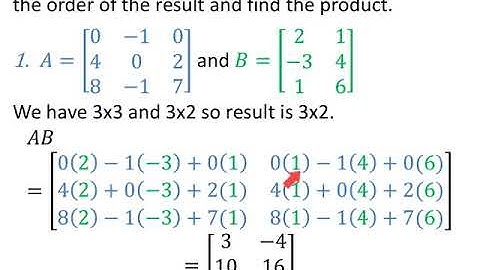 1508 Sec 8.2 Operations with Matrices