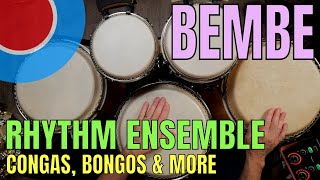 "Bembe" Ensemble Rhythm Tutorial - Congas & Bongos,