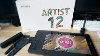 Drawing/osu! on a Graphics tablet (Artist 12 review)