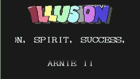 C64 Arnie 2 - Armageddon and Illusion intro