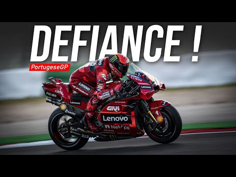 Pecco Bagnaia Gives Defiance | MotoGP Portugal 2024 | FP1 MotoGP Today