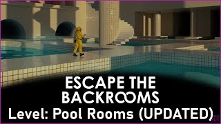 In This Backrooms Poolrooms Level, You Swim To SURVIVE… 