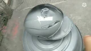 carbon hydro dip/paano mag carbon hydro dip ng helmet. AGV k5