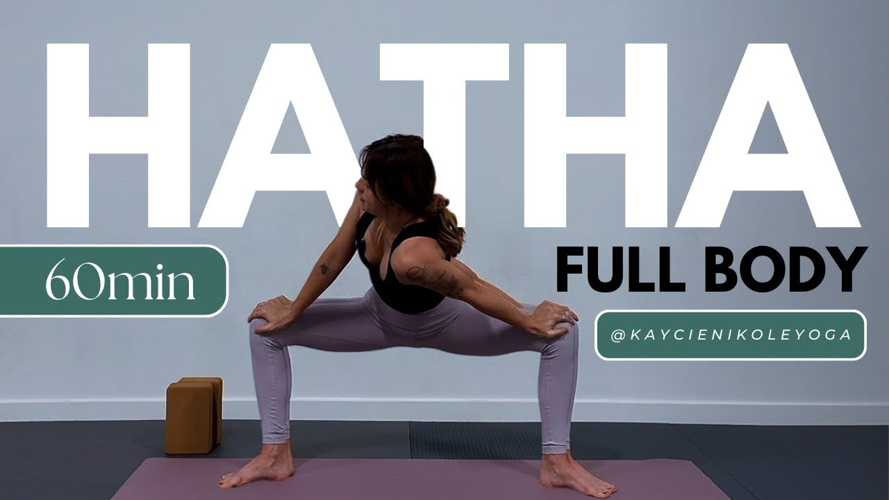 60 Minute Full Body Hatha Yoga Class - YouTube