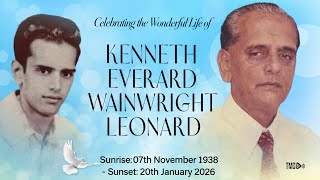 The Funeral Service of the Late Kenneth Everard Wainwright Leonard