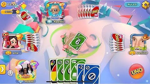 A trick in using power cards to gain more points for leveling up in FB’s Uno Card Game (Go wild x80)