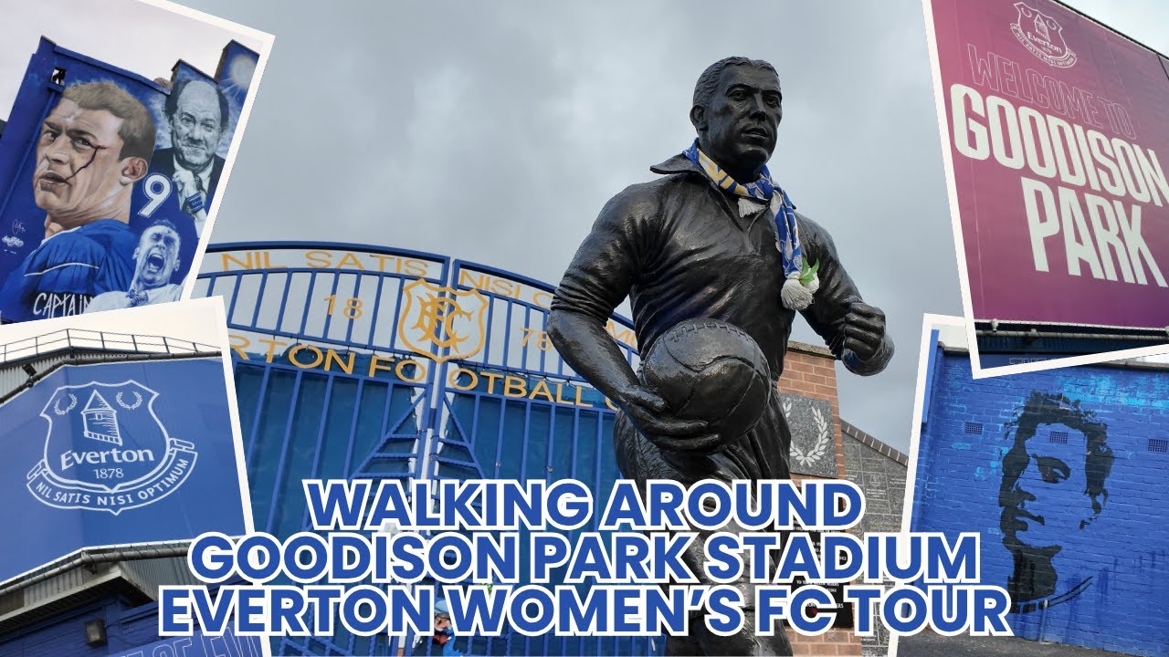 Walking Around Goodison Park Stadium | Everton Women's FC Tour in 4K (DJI Osmo Pocket 3)