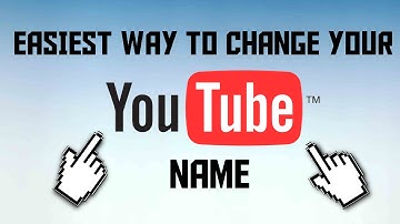 HOW TO CHANGE YOUR YOUTUBE NAME - NO SPACES! EASIEST WAY! (2015)