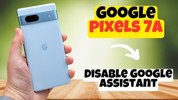 GOOGLE PIXEL 7A Disable Google Assistant || How to turn off the google assistant