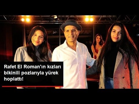 Rafet El Roman'ın kızları Su ve Şevval tatil pozlarıyla olay oldu