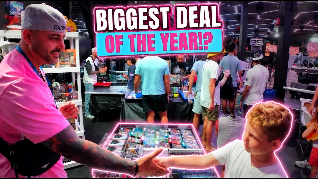 CardsRG booth at a card show