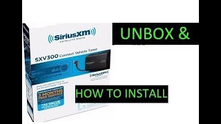 How To Install a Sirius XM Tuner