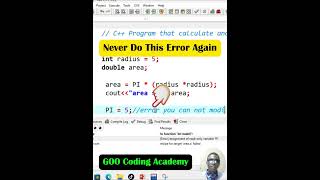 C++ Const Mistakes Beginners Make 😱 (Fix Them FAST!)
