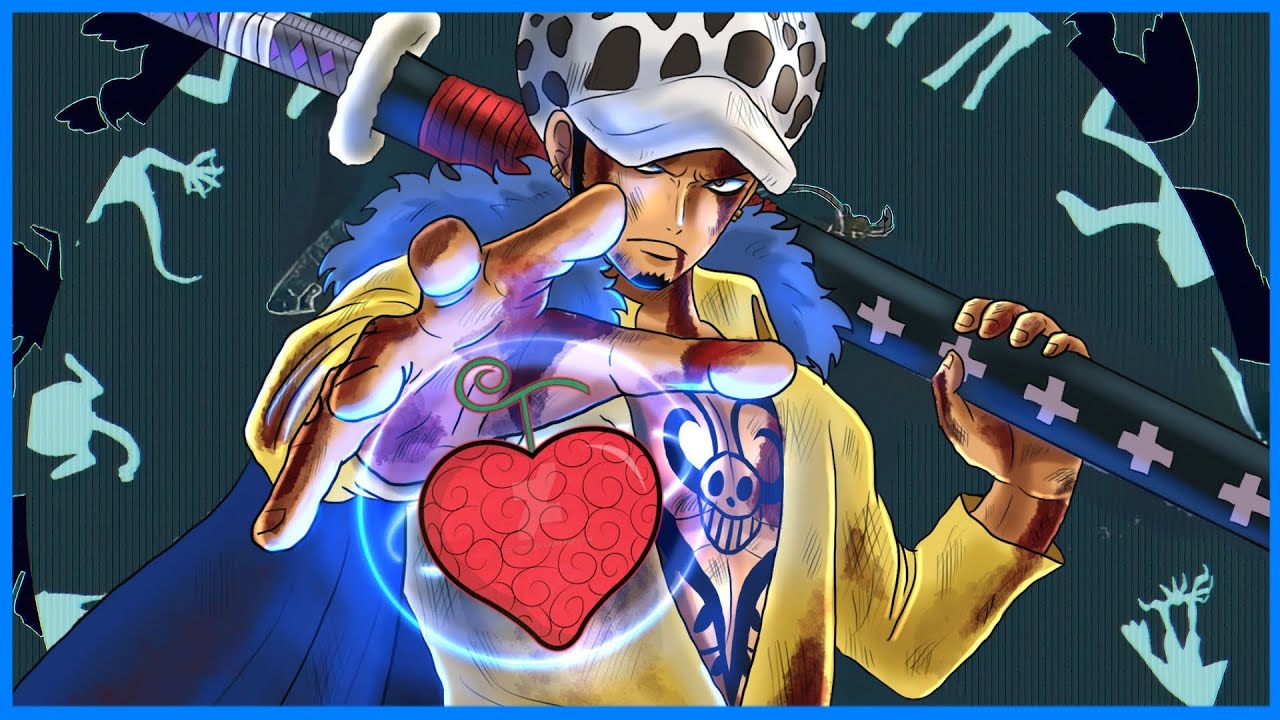 Trafalgar Law, Ope Ope no Mi, All Attacks and Abilities, 【1080p】