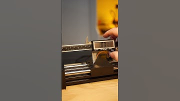 first accuracy test of the computer controlled camera slider made with Prusa Mini Plus 3d prints