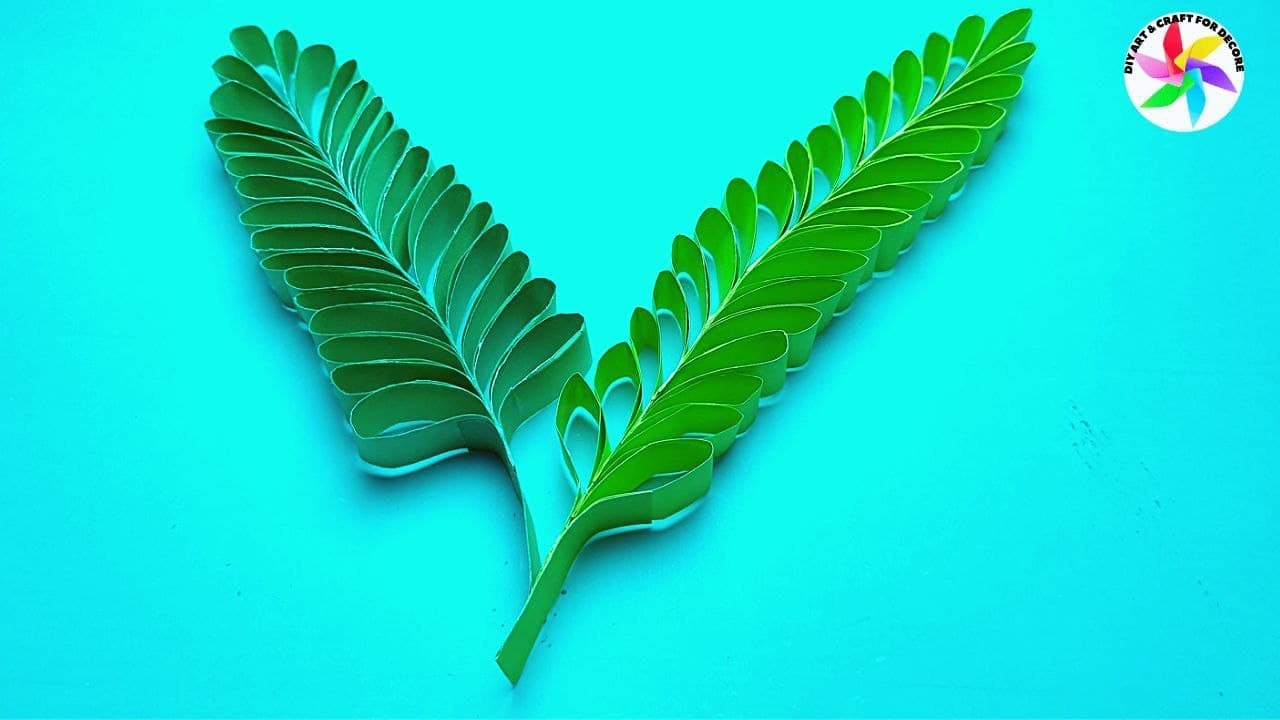 Easy DIY Paper Leaves Tutorial | Step-by-Step Leaf Craft | Zui Art & Craft