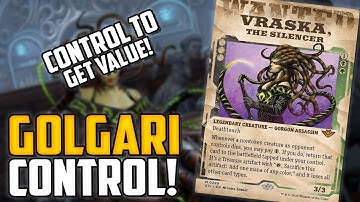 Budget Brew: Golgari Vraska Control! Treasures, Animation and More! - Magic: The Gathering