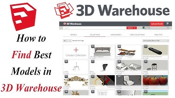How to Find BEST Models in 3D Warehouse | How to Use 3D Warehouse Complete Tutorial | SketchUp