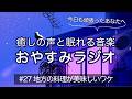 【眠くなる女性の声】おやすみラジオ|寝落ち #27【睡眠導入】