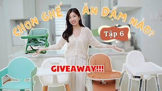 Chọn Ghế Ăn Dặm Nào? Review 5 Chiếc Ghế Ăn Dặm Hot Nhất Hiện Nay Henry Ăn Dặm Tập 6