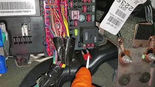 Chevrolet Malibu 2008 - 2012 Fuse Box Location