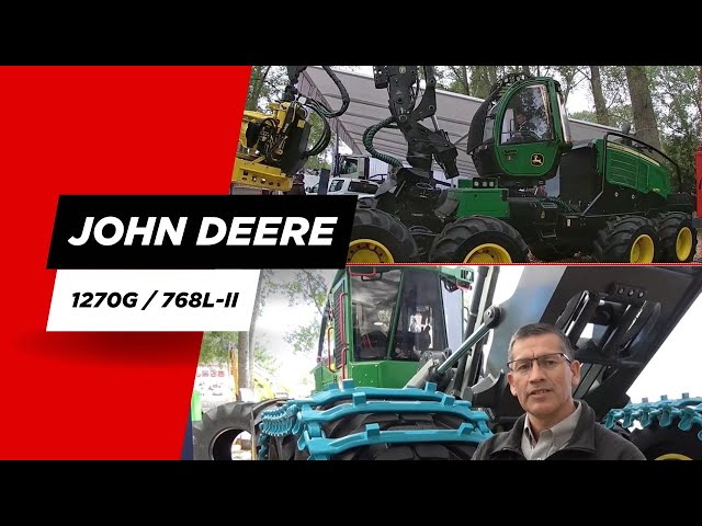 Skidder Con Pinza John Deere 540GII John Deere Cable Skidder