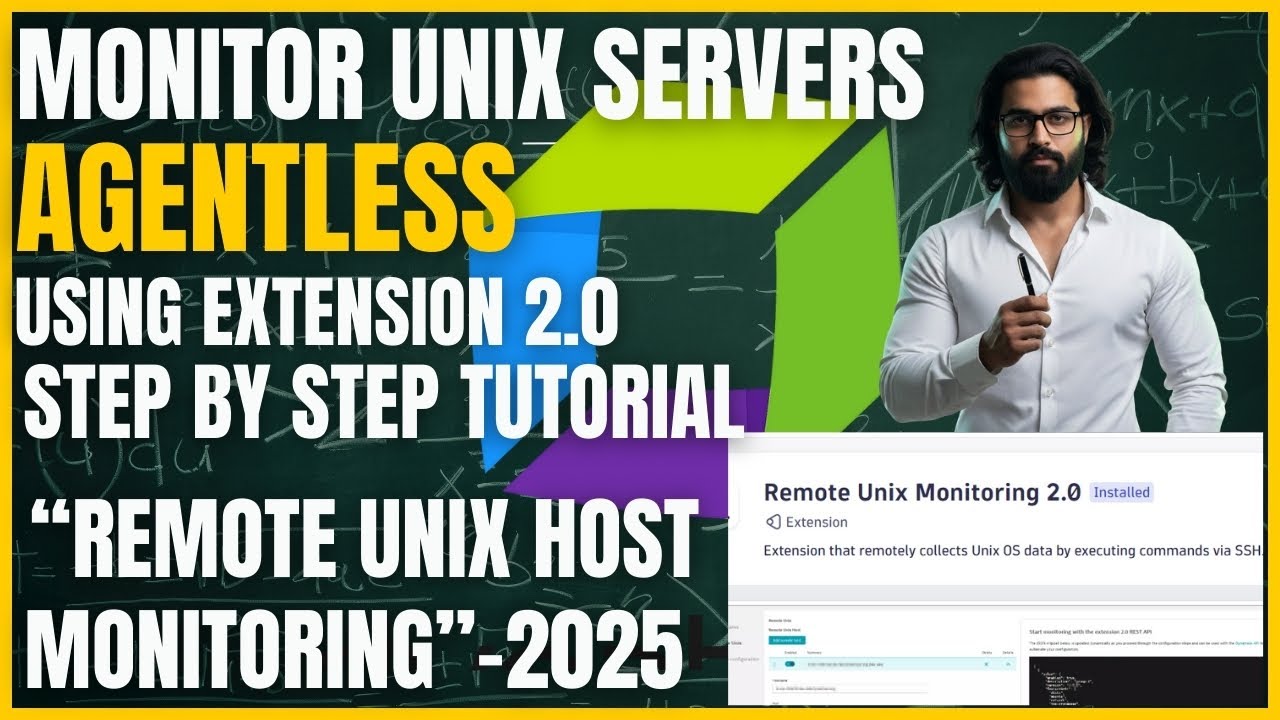 Dynatrace Agentless Host Monitoring on Linux Using Extensions | Step-by ...