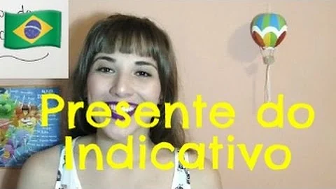 Como escrever no presente do indicativo?