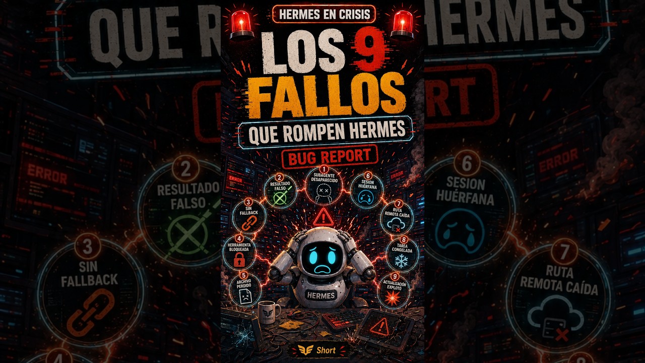 Miniatura: 9 FALLOS de HERMES AGENT que debes conocer ⚠️