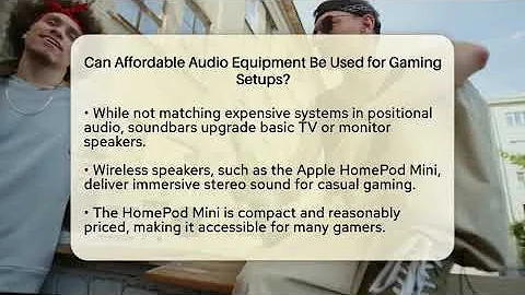 Can Affordable Audio Equipment Be Used for Gaming Setups? | Audio Gear Insider